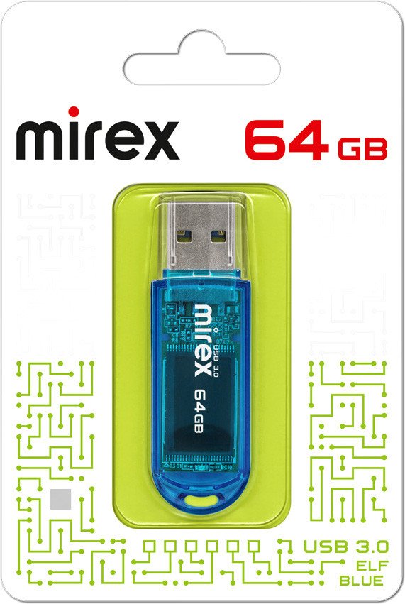 

USB Flash Mirex Color Blade Elf 3.0 64GB 13600-FM3BEF64