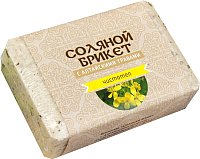 

Соляной брикет для бани Соляная баня С алтайскими травами и чистотелом