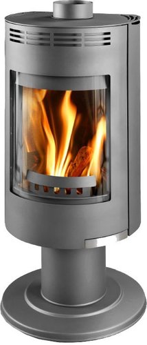 Свободностоящая печь-камин Thorma Andorra Exclusive (серый)