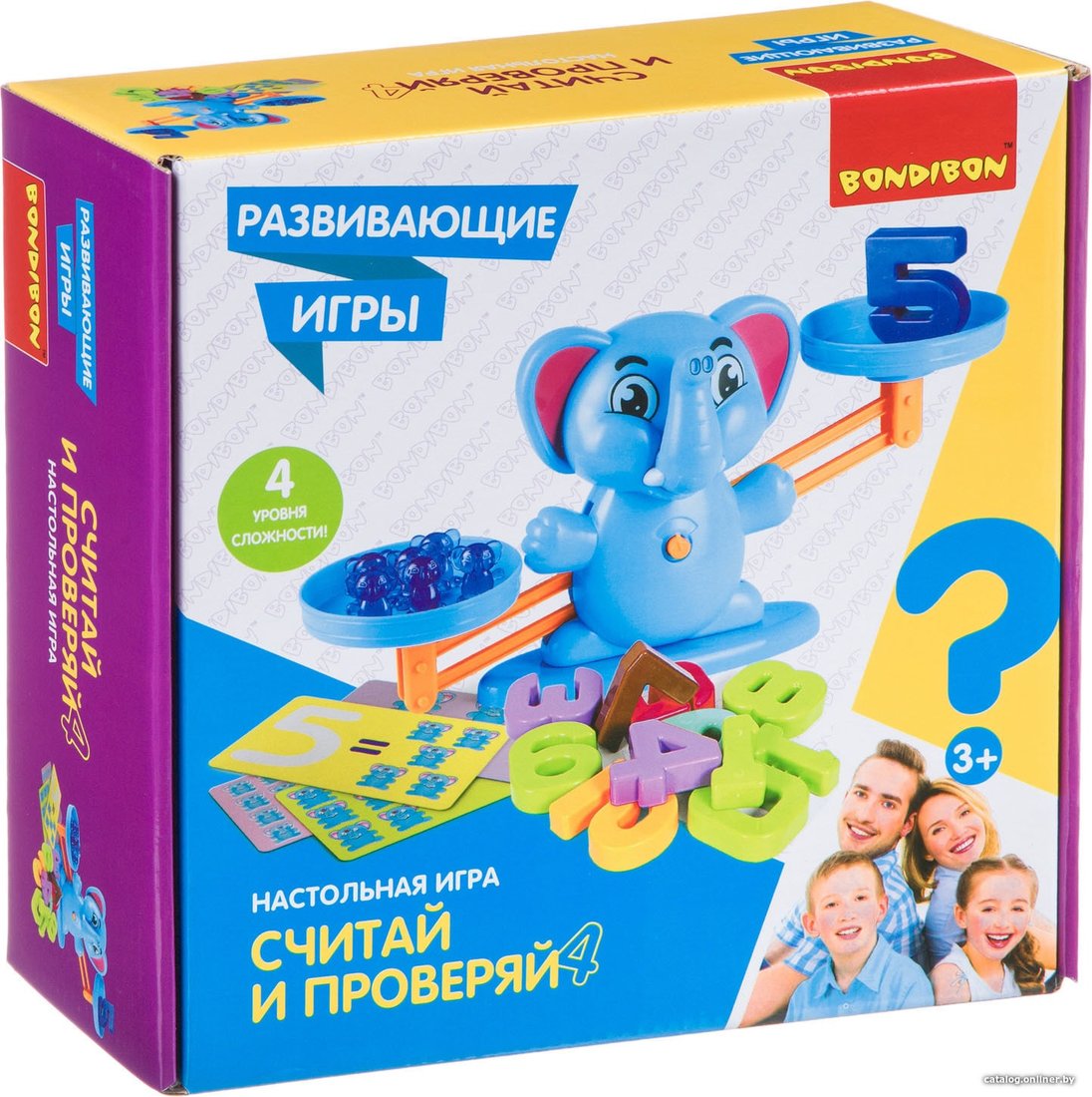 Развивающая игра Bondibon Считай и проверяй ВВ4673