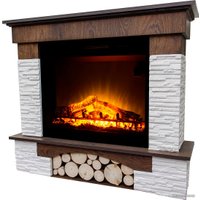 Электрокамин Dimplex Porto Max LED (темный орех)