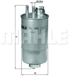 

Топливный фильтр Mahle Knecht KL484