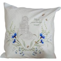 Чехол на подушку Listelle collection Васильки Ворота Минска 814001/4