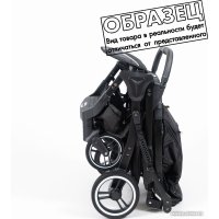 Коляска прогулочная «книга» Nobumi Sigma Муфта черная рама (черный)