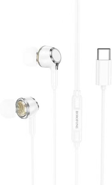 

Наушники Borofone BM90 USB Type-C (белый)