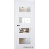 Межкомнатная дверь ProfilDoors 46U L 70x200 (аляска/мателюкс прозрачное)