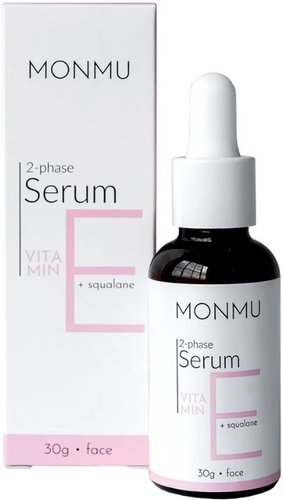  Monmu Сыворотка для лица Двухфазная с витамином E и скваланом 30 г