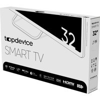 Телевизор Topdevice 32" SMART BS02 (черный)