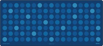 NuPhy Bokeh Deskmat Mystic Indigo (синий)