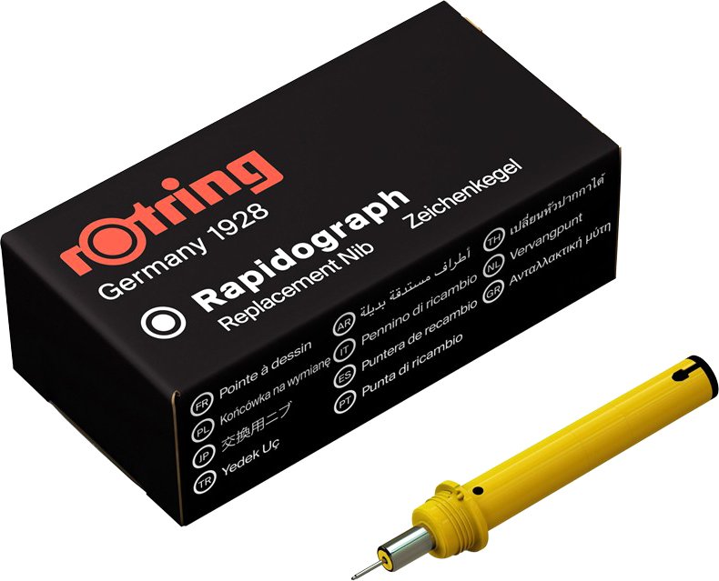

Пишущий элемент для рапидографа Rotring S0219430 (0.35 мм)