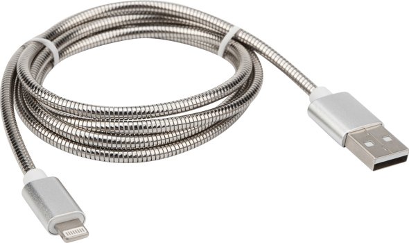 

Кабель Rexant 18-4247 USB Type-C - Lighting (1 м, серебристый)