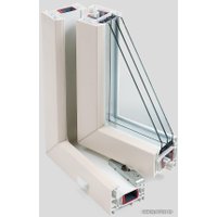 Окно ПВХ Rehau Intelio 80 2080x1430 П/О+Г+П/О СП2Э