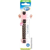 Ошейник Duvo Plus Белые точки 11166/black (черный)