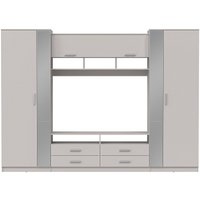 Стенка Олмеко Вена (кашемир/ДВПО белый)