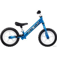 Беговел JetCat 12 Sport SLT EVA (синий, белые колеса)