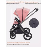 Универсальная коляска Rant Falcon RA097 (2 в 1, розовый)