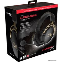 Наушники HyperX Cloud Alpha (черный/золотистый)