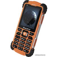 Кнопочный телефон Maxvi R1 (оранжевый)