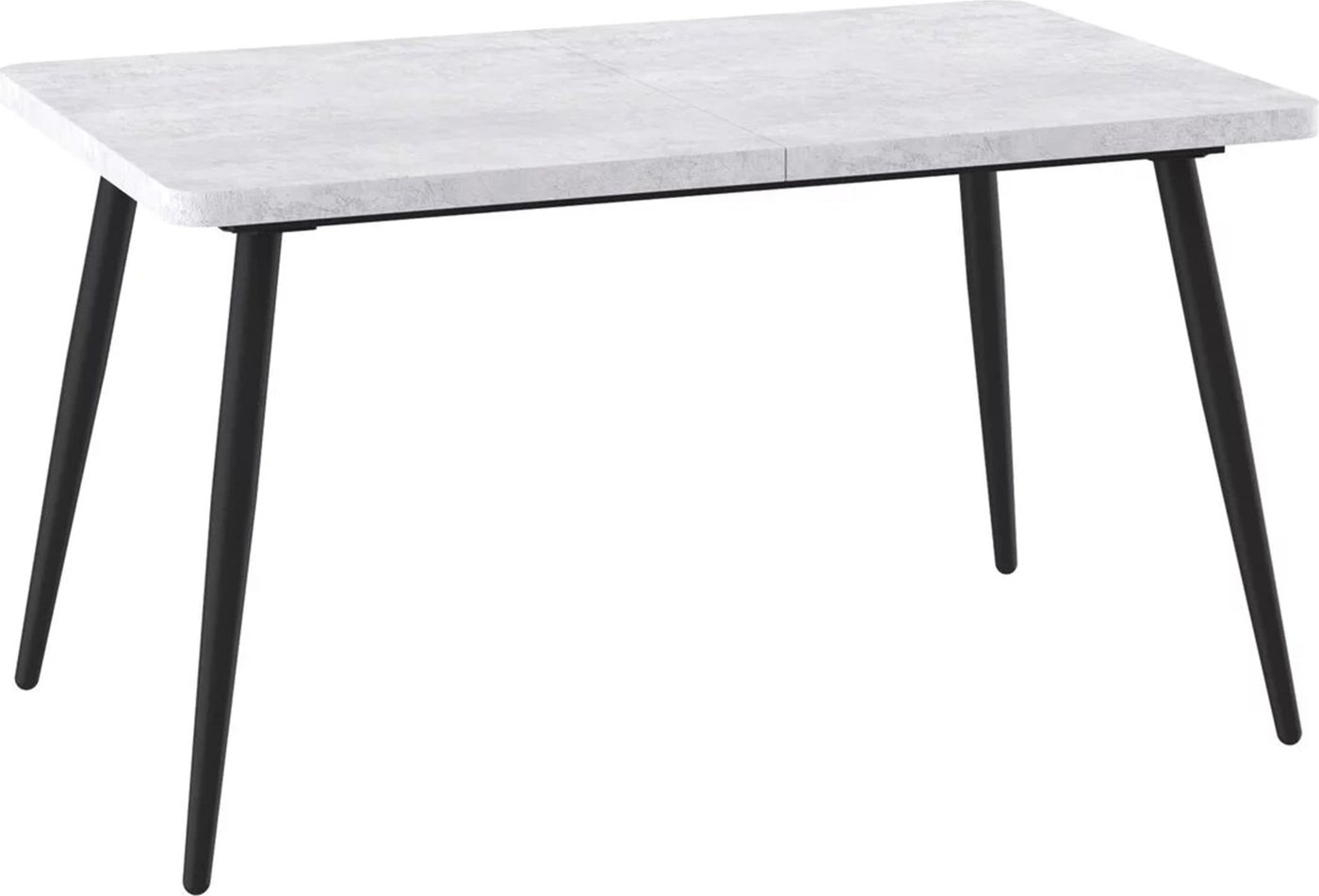 

Кухонный стол Мамадома Borg radial-140 раздвижной 140-180х85 (серый сланец/черный)