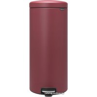 Мусорное ведро Brabantia Pedal Bin NewIcon 30 л (минерально-бордовый)