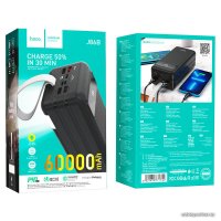 Внешний аккумулятор Hoco J86B Electric 60000mAh (черный)