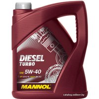 Моторное масло Mannol DIESEL TURBO 5W-40 5л