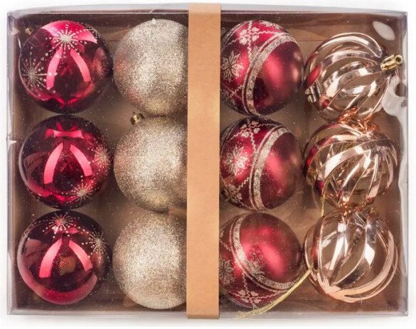 

Елочная игрушка Ausini B8017RD