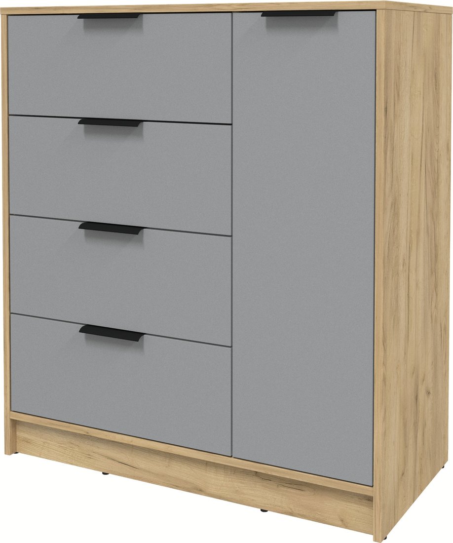 

Тумба Интерлиния Концепт КТ-Т90 (серебро/дуб золотой)