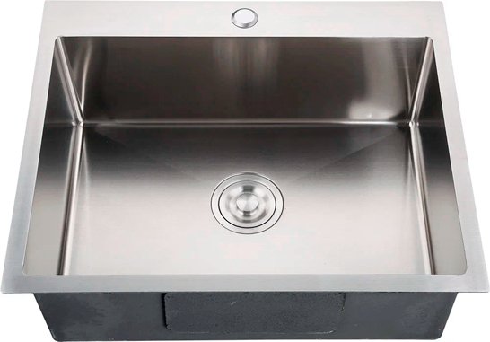 

Кухонная мойка GranFest Metal нержавеющая сталь AISI 304 GF-6045 (с сифоном)