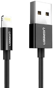 US155 80823 USB Type-A - Lightning (2 м, черный)