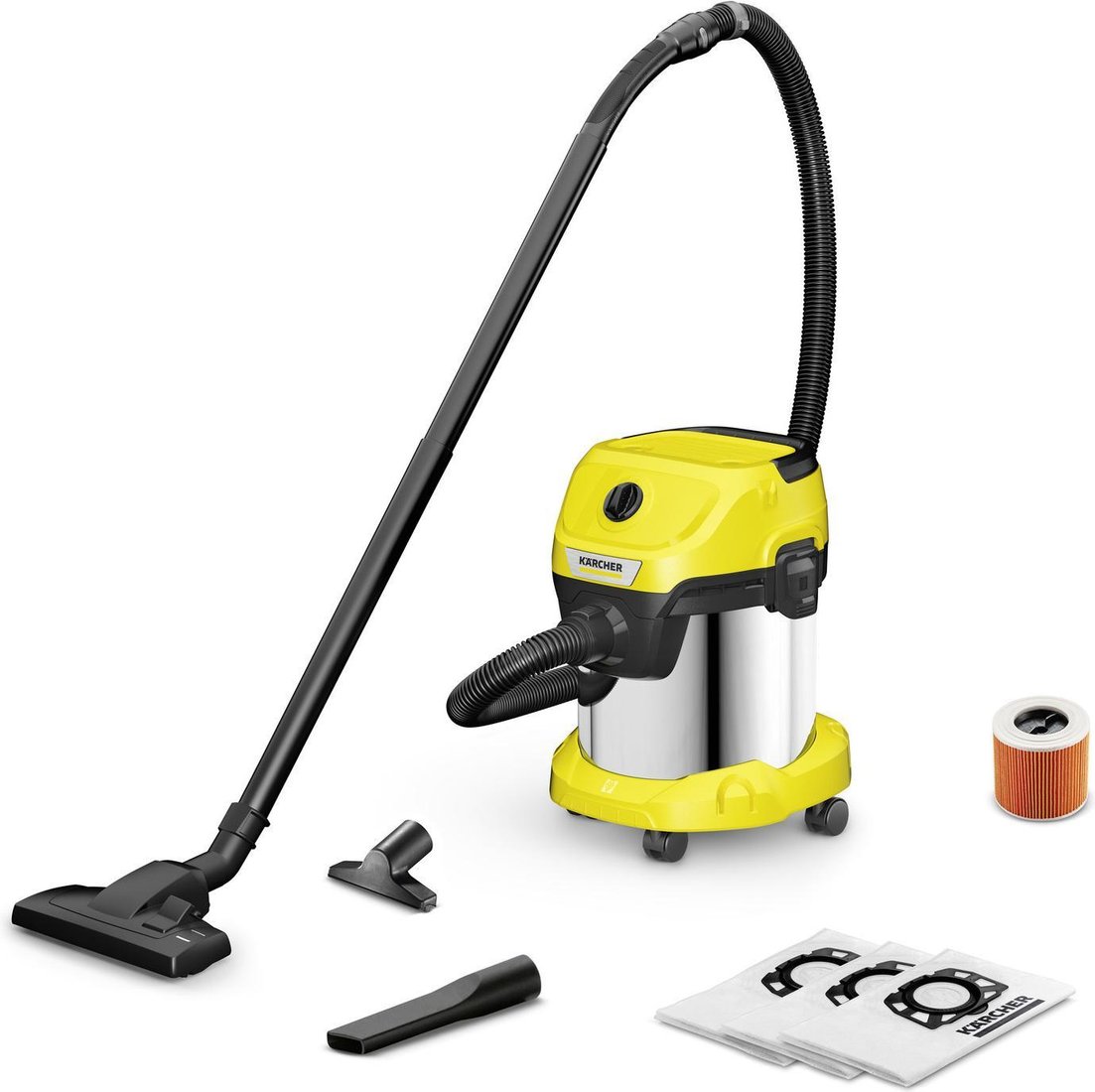 

Пылесос Karcher WD 3 S V-15/6/20 Home 1.628-150.0