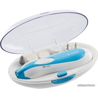 Аппарат для маникюра и педикюра Delta DL-0750 (белый/бирюзовый)