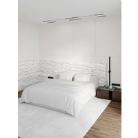 Евро комплект постельного белья Loon Adelina (евро, наволочка 70x70, белый)