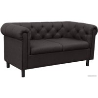 Диван Brioli Винчестер двухместный (J22/графит)