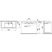 Умывальник Laufen Pro 105x48 [8129584001081]