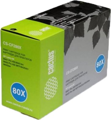 

Картридж CACTUS CS-CF280XS (аналог HP CF280X)