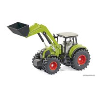 Трактор Siku Claas Axion 850 с погрузчиком и самосвалом 1949