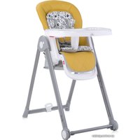 Высокий стульчик Lorelli Party 2023 (lemon curry leather)