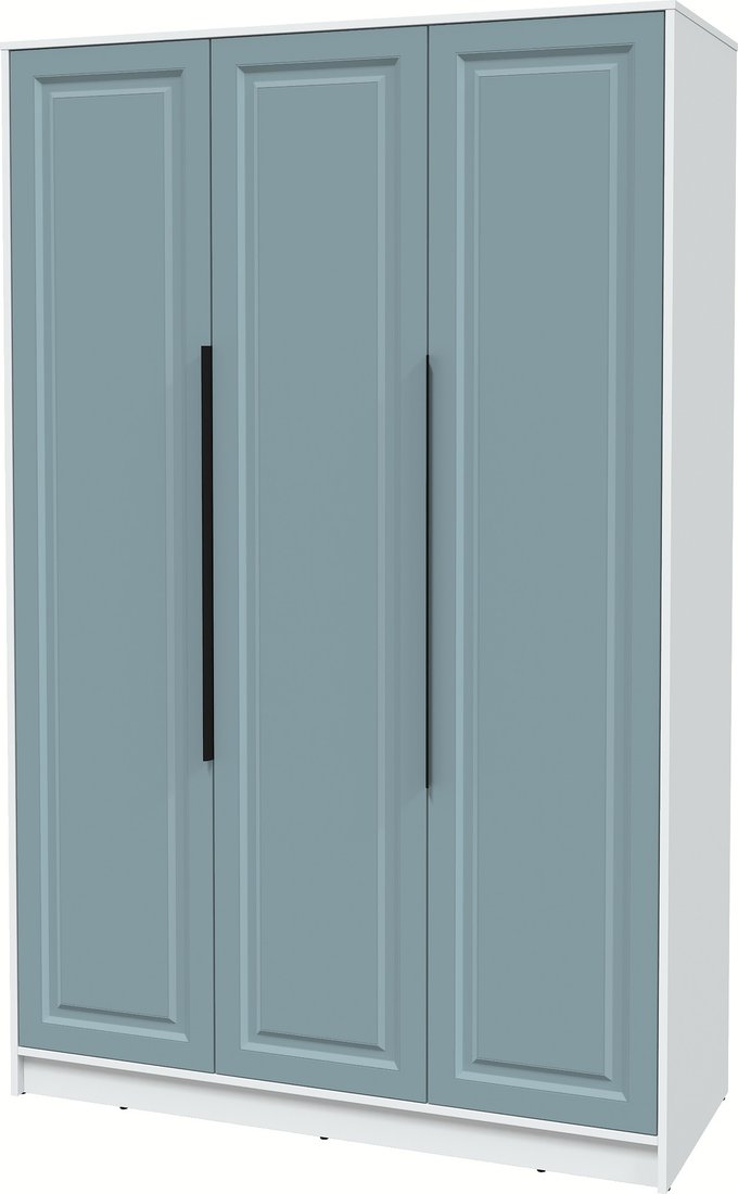 

Шкаф распашной Интерлиния Концепт КТ-Ш3 Деко (белый платинум/океан)