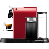 Капсульная кофеварка Nespresso CitiZ&Milk (красный)