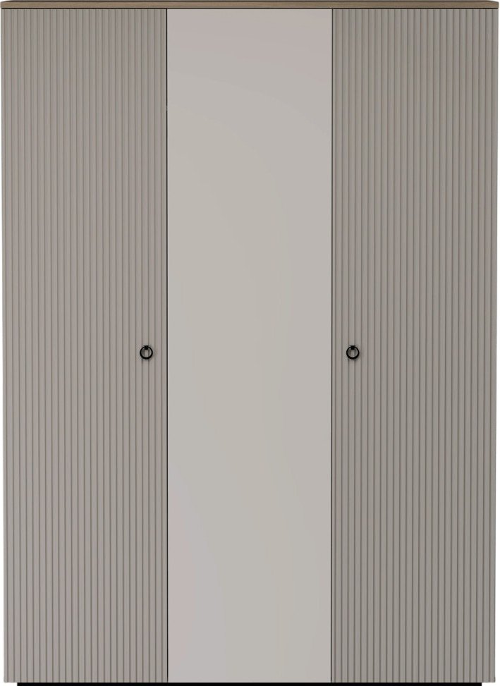 

Шкаф распашной Black Red White Domenica SZF2D1L (глиняный серый/дуб сильвержек ореховый)