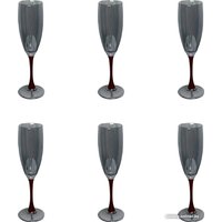 Набор бокалов для вина Glasstar Черное Море & Red Stem 3 RNBSKR-1687-3 (6 шт)
