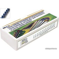 Пластиковая пружина для переплета D&A art A4 19 мм 100 шт (синий)