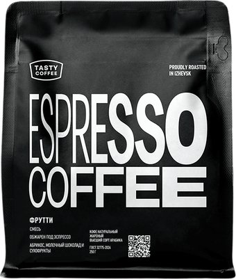 Кофе Tasty coffee Фрутти зерновой 250 г