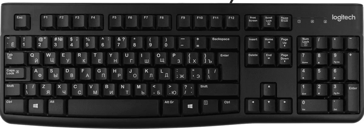 

Клавиатура Logitech K120 920-002522