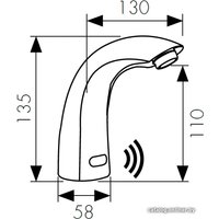 Смеситель Kaiser Sensor 38411