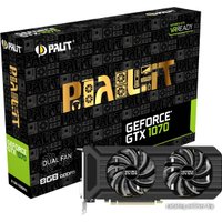 Видеокарта Palit GeForce GTX 1070 Dual 8GB GDDR5 [NE51070015P2-1043D]