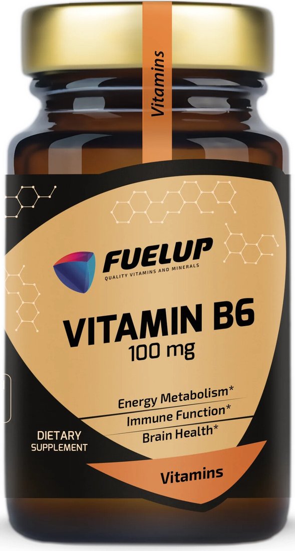 Витамин FuelUp Vitamin B6 100 мг (100 таблеток)