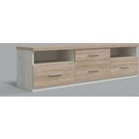 Комод Миркомодоф Кама 10 (дуб крафт белый/дуб сонома)