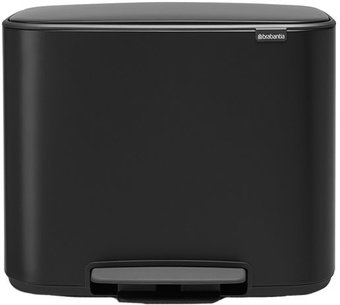 Brabantia Bo Pedal Bin 36 л (черный матовый)